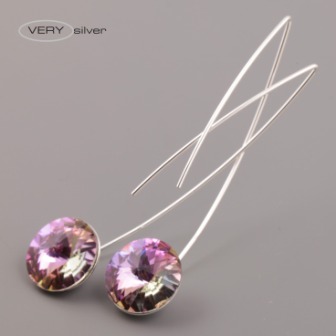 Stříbrné komponenty pro Rivoli Swarovski